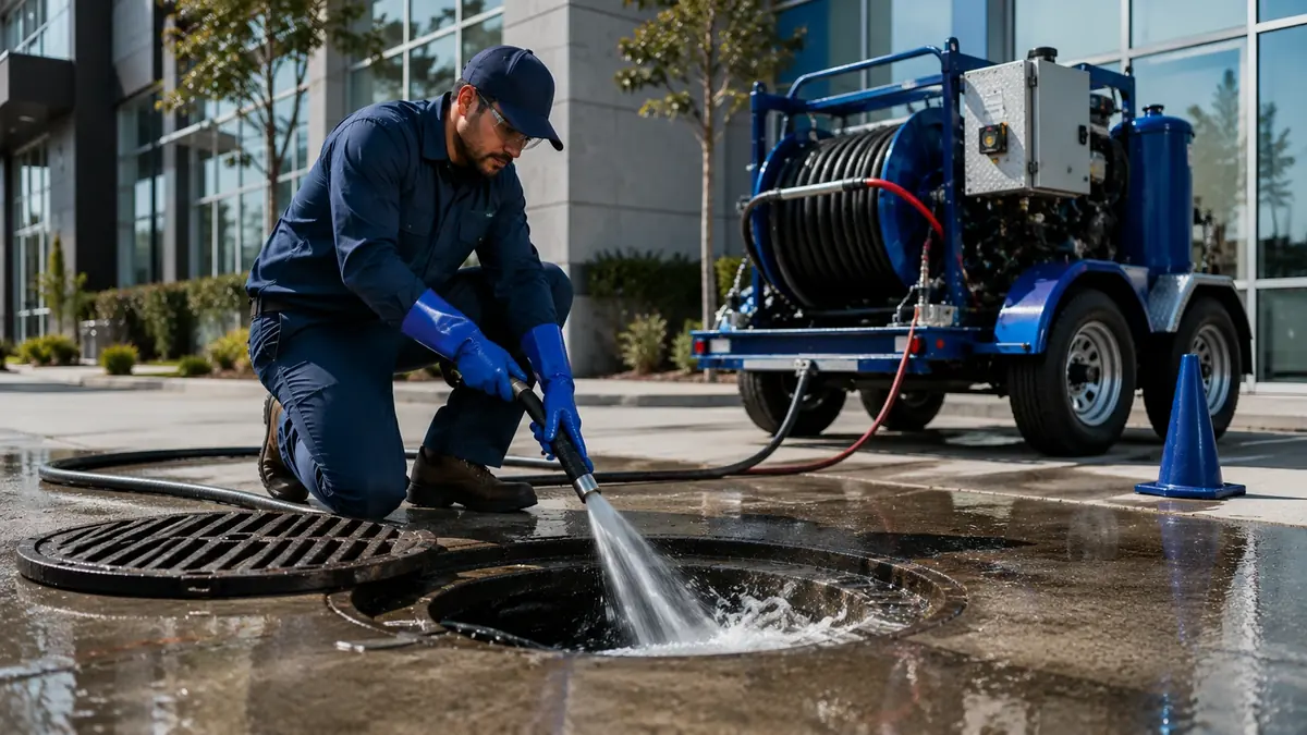 Commercial Hydro Jet Drain Cleaning in Discovery Bay