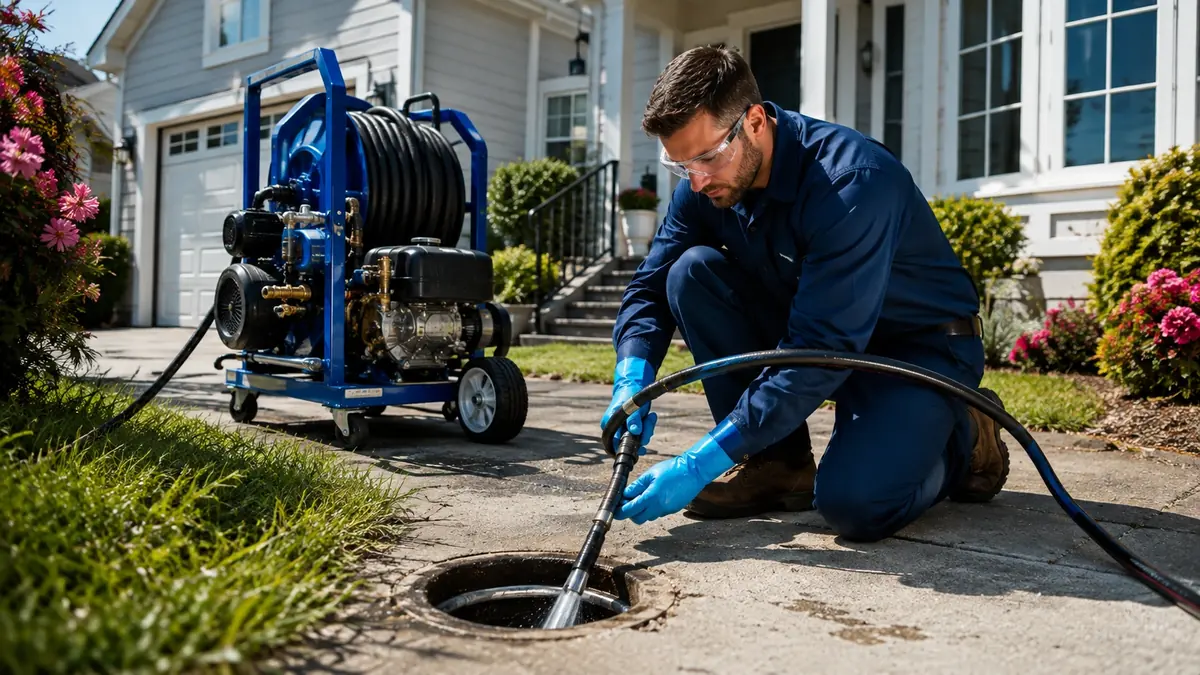 Residential Hydro Jet Drain Cleaning in Discovery Bay