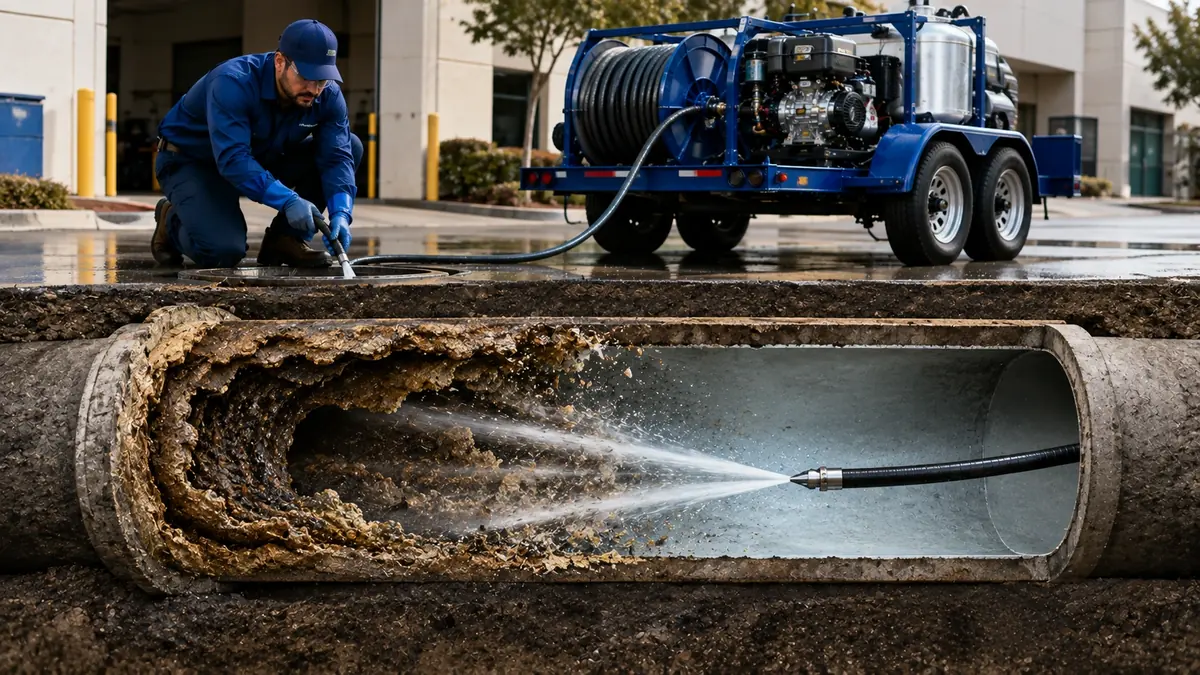 Sewer Pipe Descaling in Discovery Bay
